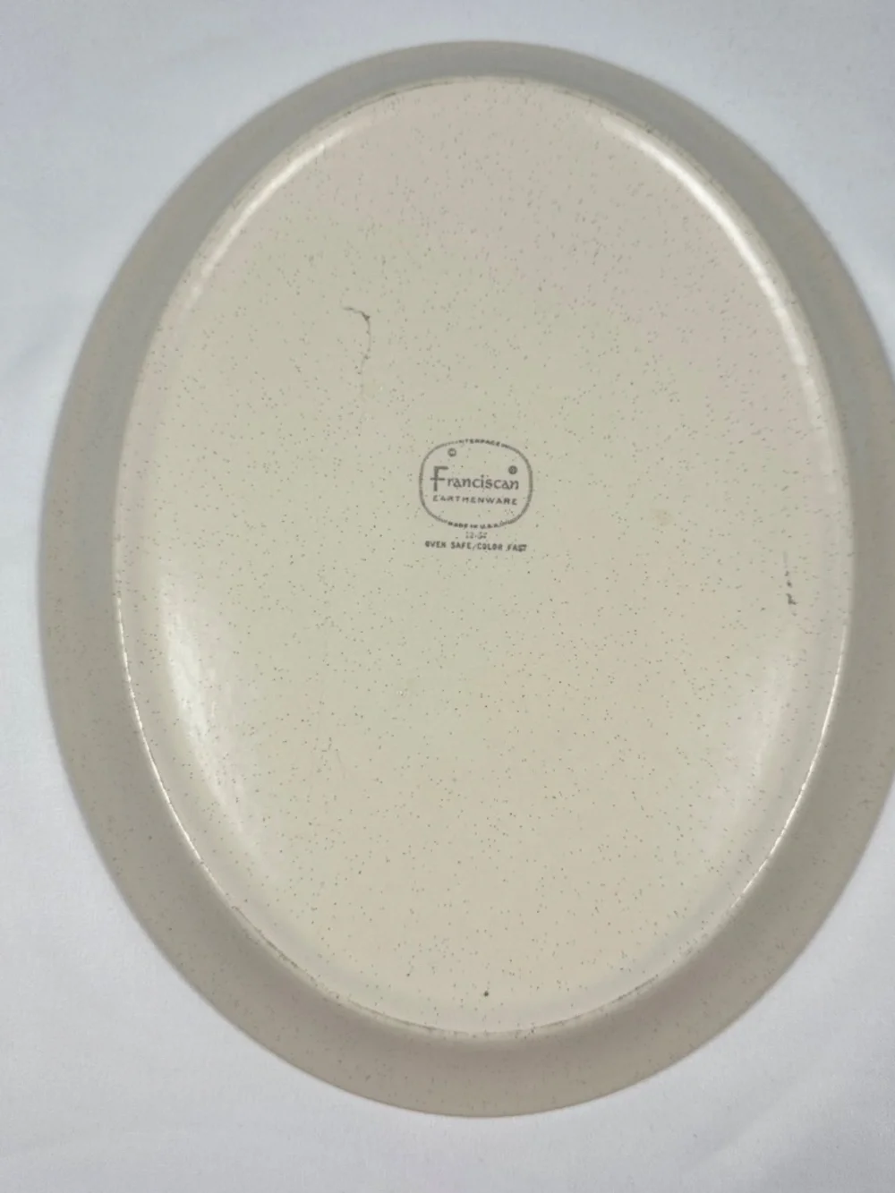 Franciscan Hacienda Gold USA Platter Mid Century Modern Style 1960s-1970s